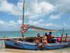 Candice McCarthy - soaking up the sun in Zanzibar